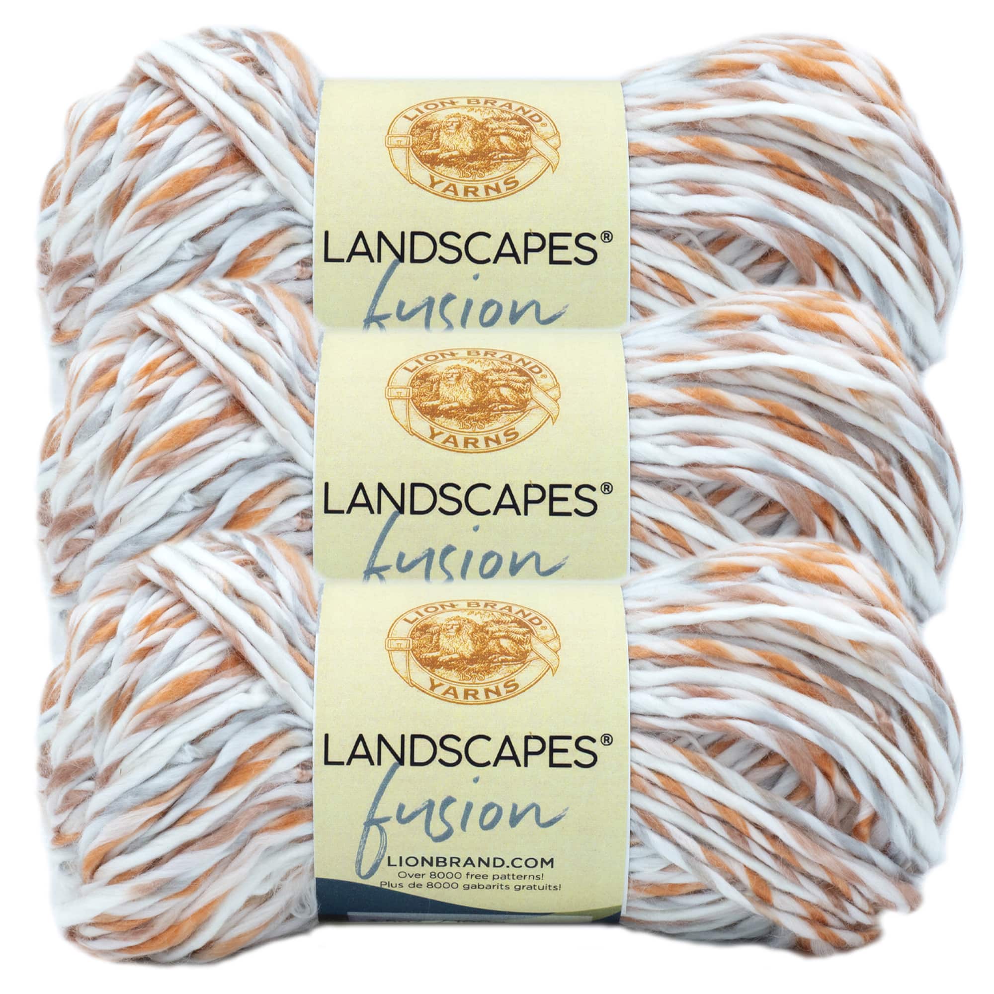 3 Pack Lion Brand® Landscapes® Fusion Yarn
